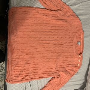 Light coral sweater